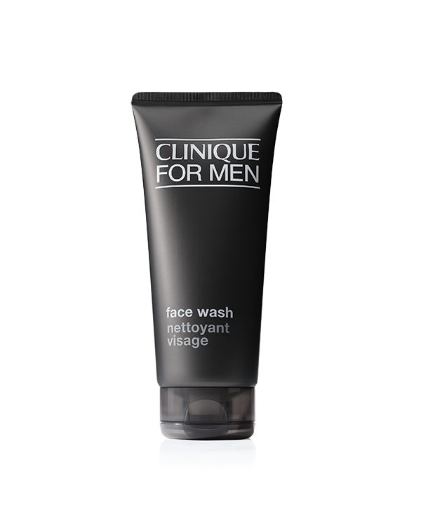 Clinique For Men™ Face Wash, Gentle yet thorough cleanser for normal to dry skins.