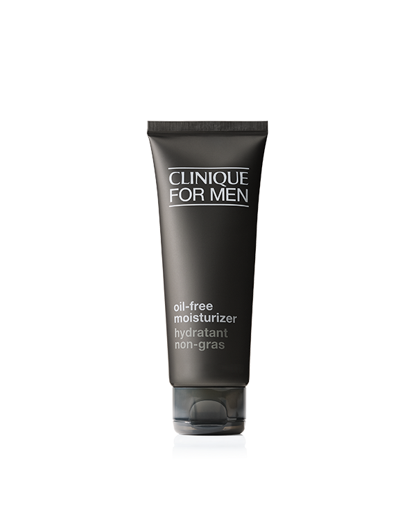 Clinique For Men™ Oil-Free Moisturizer, Lightweight, oil-free moisturiser refreshes oilier skin types.