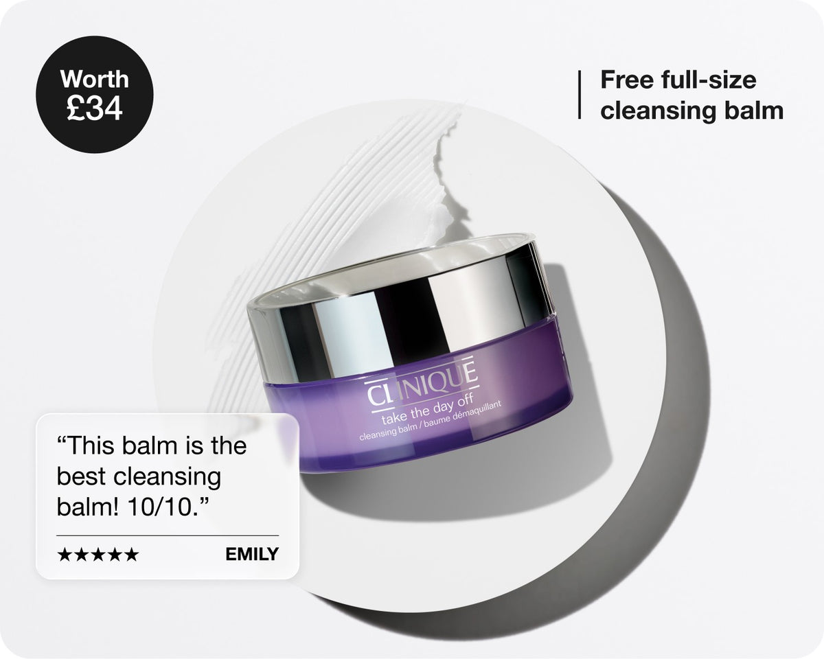 Spend £50+ and receive a free full-size Take the day off balm.*