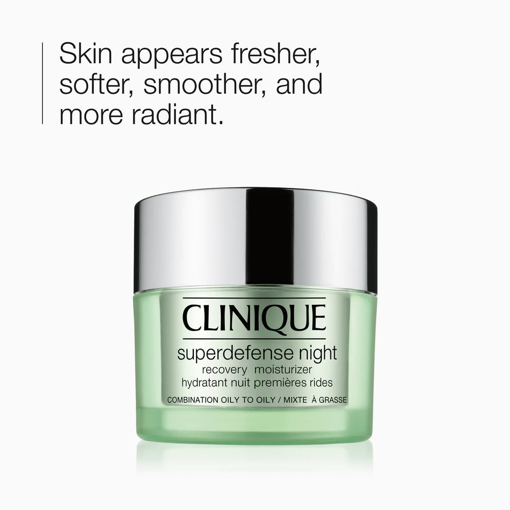 Superdefense™ Night Recovery Moisturizer For Oily Skin