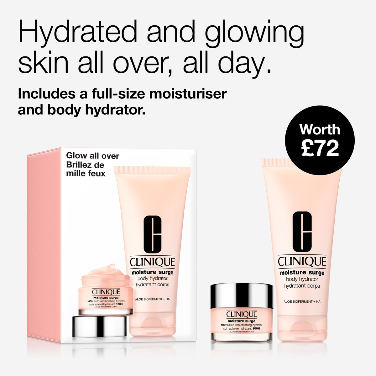 Moisture Surge™ Glow Hydration Skincare Gift Set