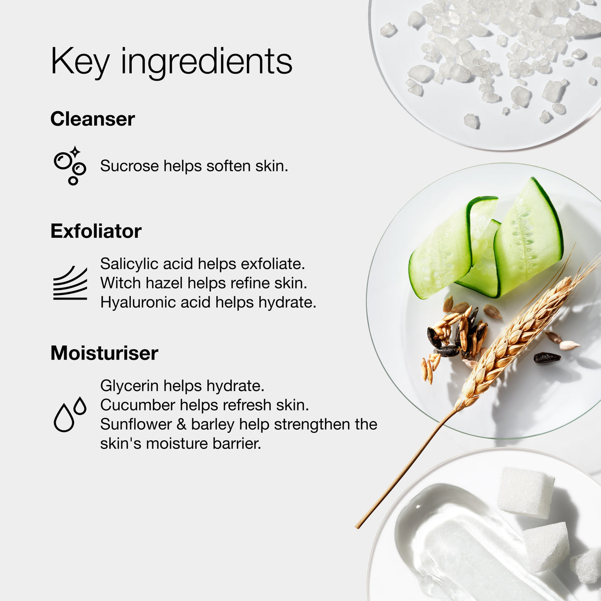 3-Step Oil Control Skincare Gift Set for Combination Oily Skin