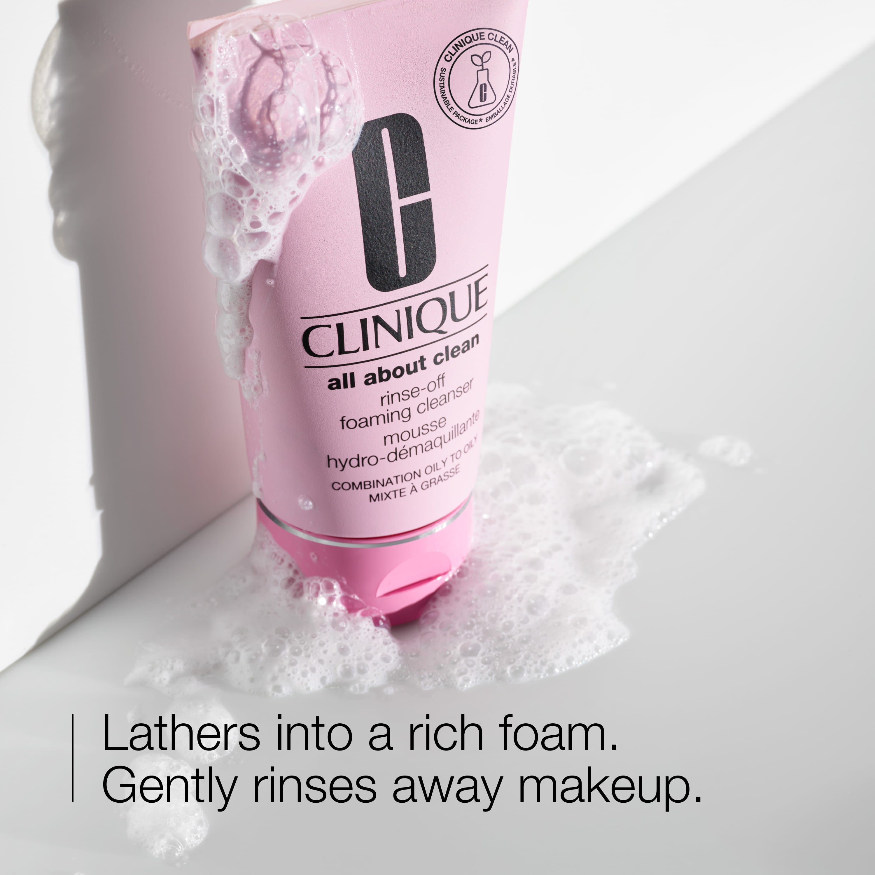 All About Clean™ Rinse-Off Foaming Cleanser, view 1