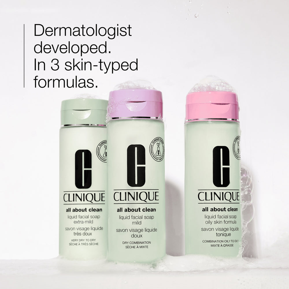 All About Clean™ Liquid Facial Soap Mild for Dry Combination Skin Types