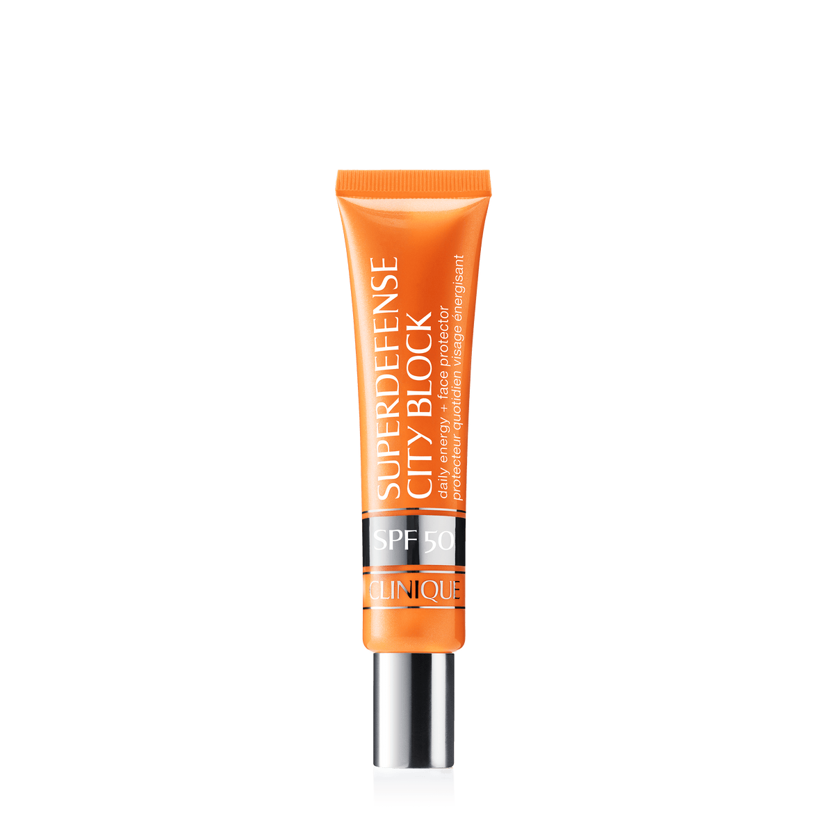 Superdefense™ City Block SPF 50 Daily Energy + Face Protector, 40.0 ml, Product Shot