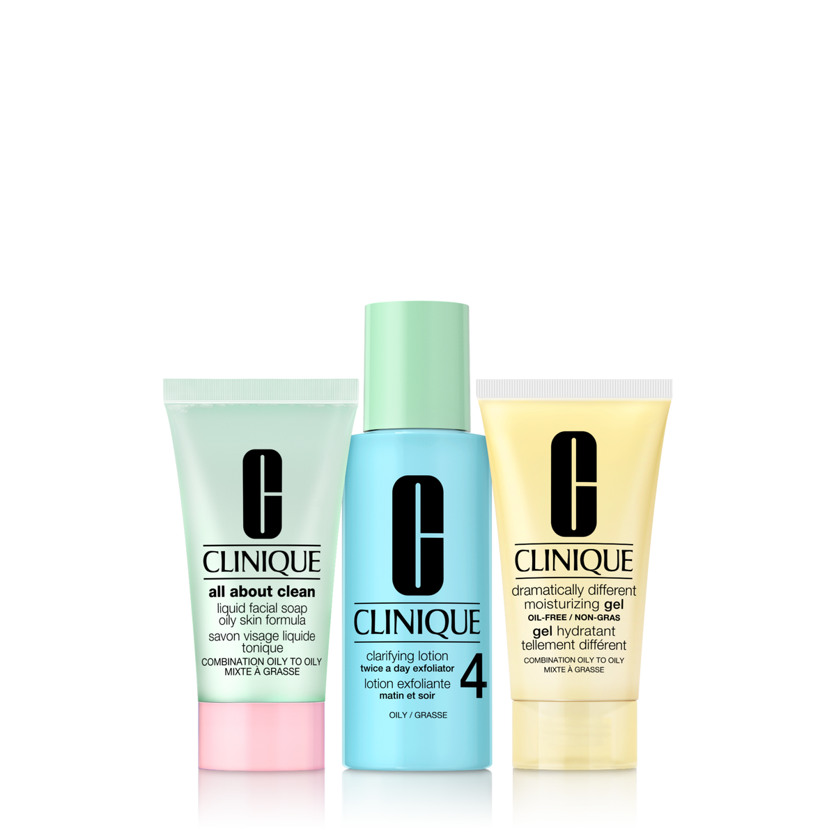 Healthy Skin Routine Skincare Gift Set: Oily Skin, Product Shot