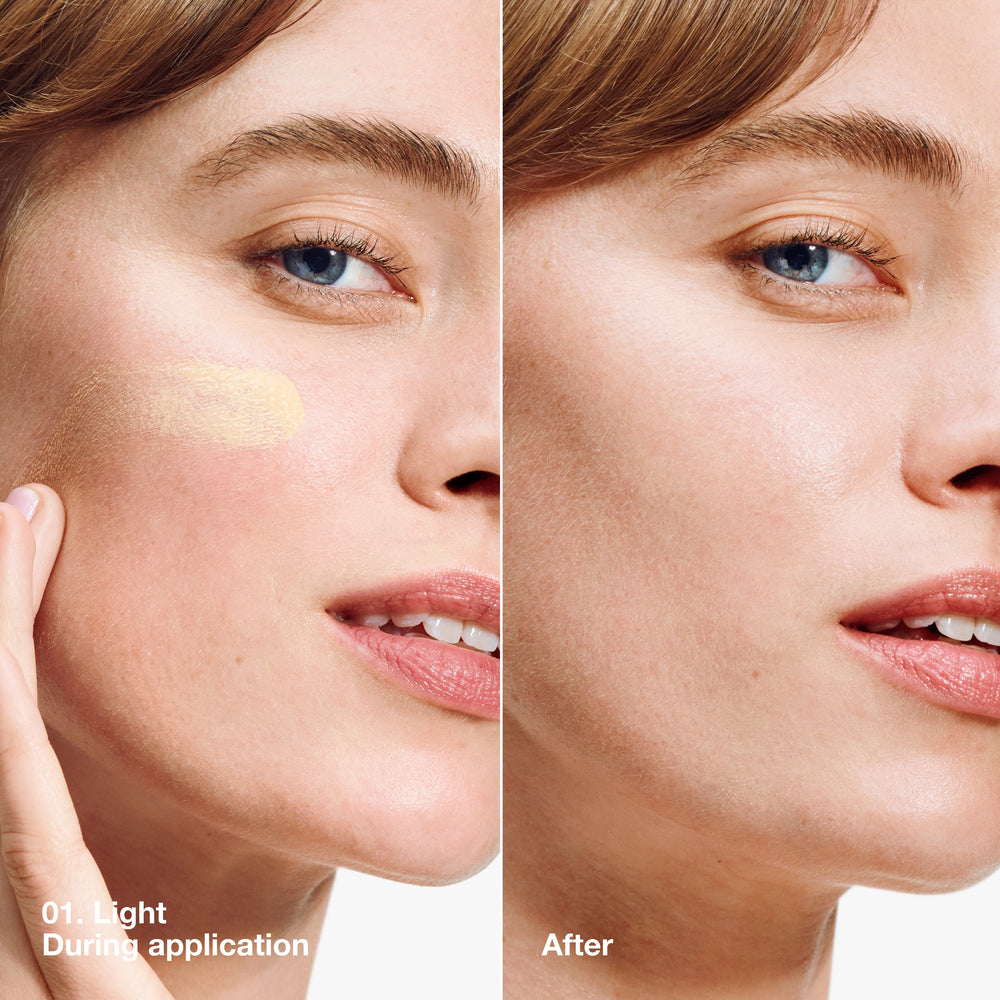 UV Solutions Brightening + Tinted Sunscreen SPF 50, 40.0 ml, Light, Model, light