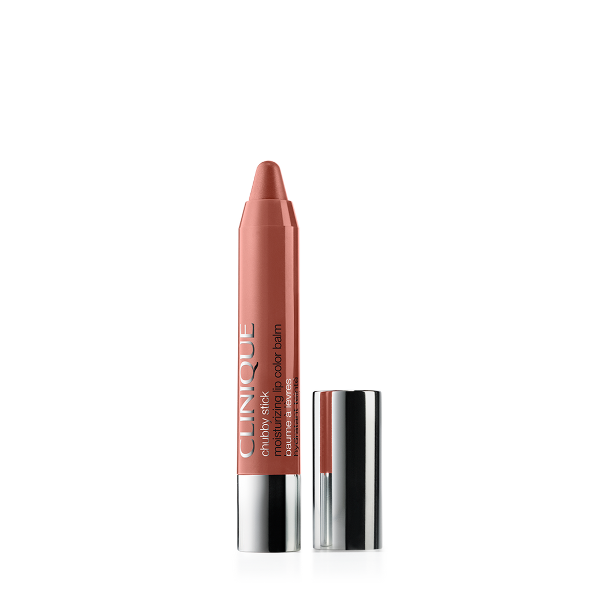 Chubby Stick™ Moisturizing Lip Colour Balm, 3.0 g, Plushest Pink, Product Shot