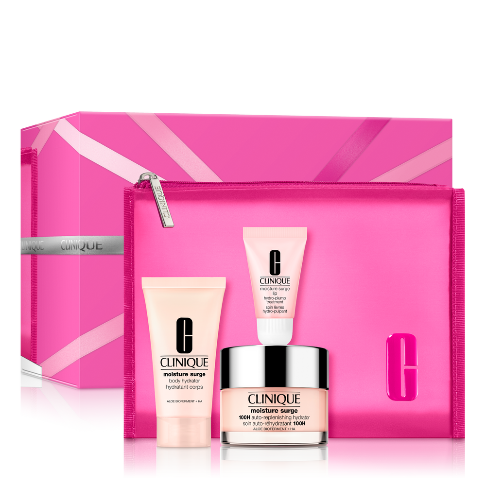 Moisture Surge™ Hydration Face, Body & Lip Gift Set, Product Shot