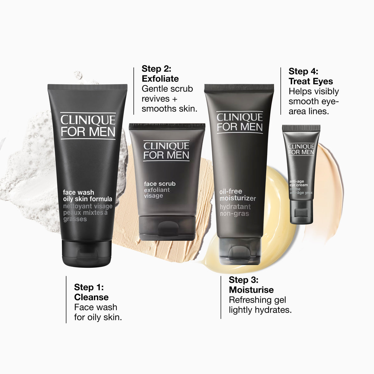 Clinique For Men™ Oil Control Skincare Gift Set, Alt