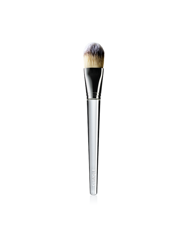 Foundation Brush, Clinique’s Foundation Brush has a flat, tapered design that’s ideal for flawless foundation application.