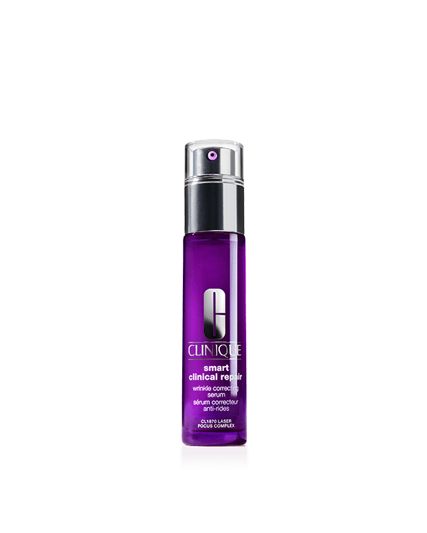 Clinique Smart Clinical Repair™ Wrinkle Correcting Serum, Dermatologist-developed face serum targets the look of signs of ageing from three separate angles.