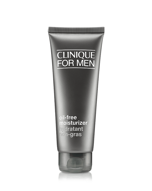 Clinique For Men™ Oil-Free Moisturizer, Lightweight, oil-free moisturiser refreshes oilier skin types.