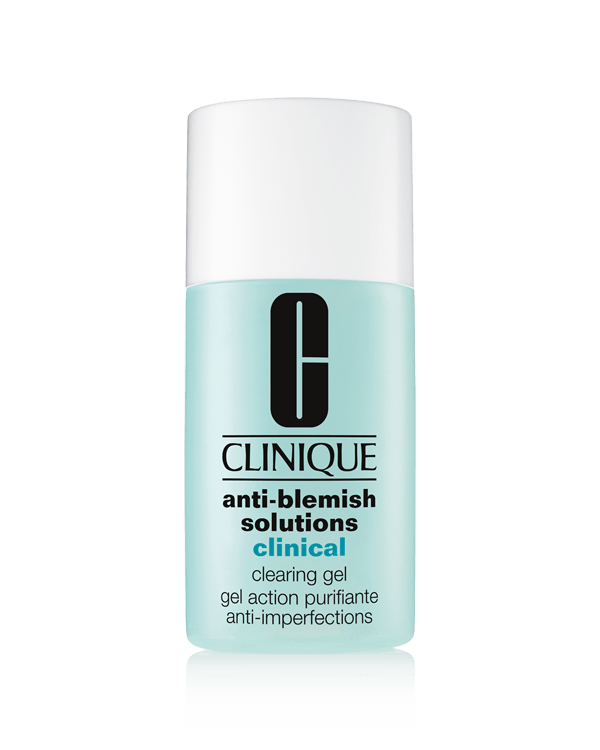 Anti-Blemish Solutions Clinical Clearing Gel, Fast-acting salicylic acid gel treatment. Helps clear the look of blemishes.