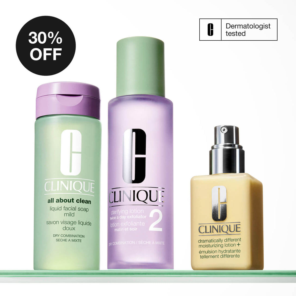 30% off skincare saving bundles.