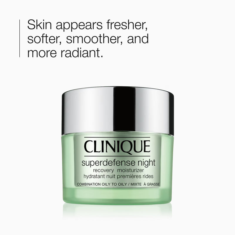 Superdefense™ Night Recovery Moisturizer For Oily Skin