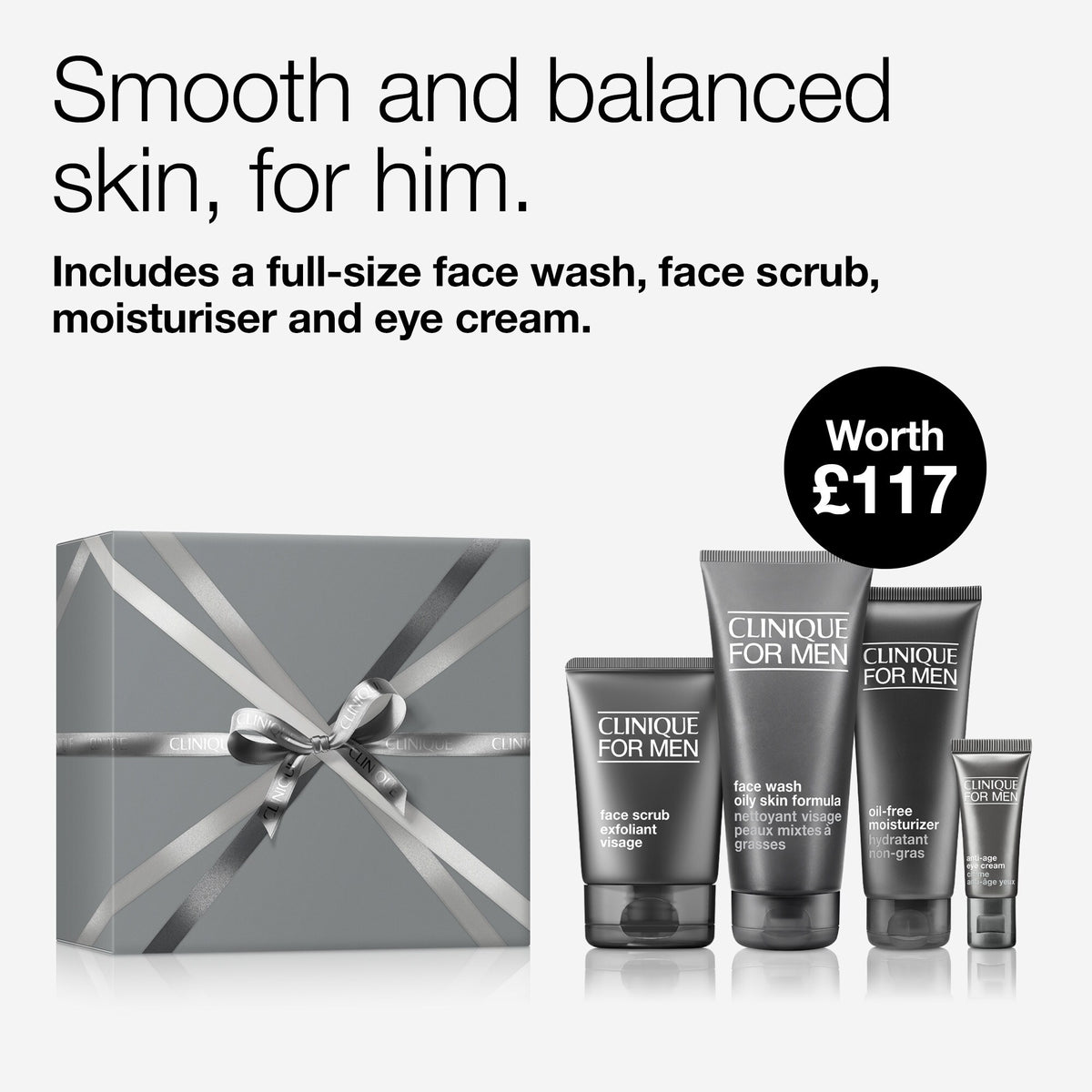 Clinique For Men™ Oil Control Skincare Gift Set