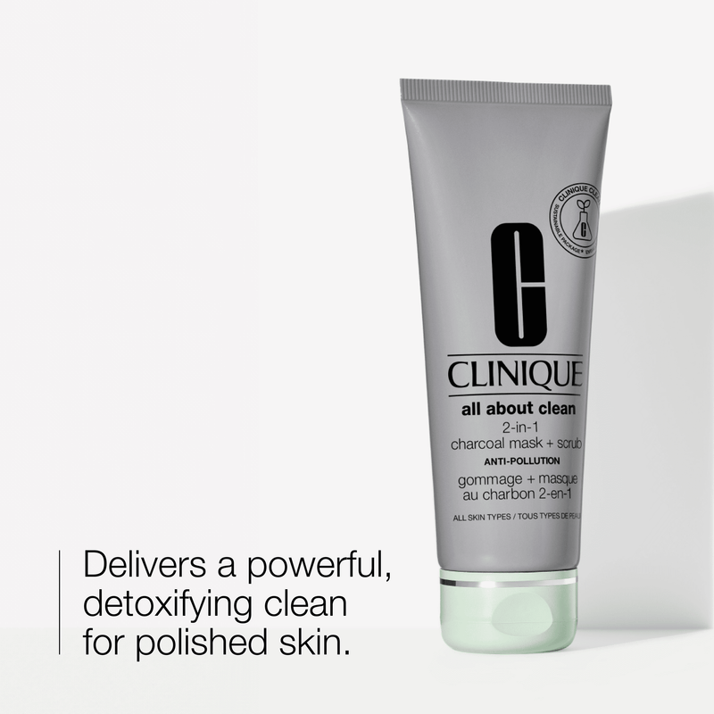 All About Clean™ 2-in-1 Charcoal Mask + Scrub