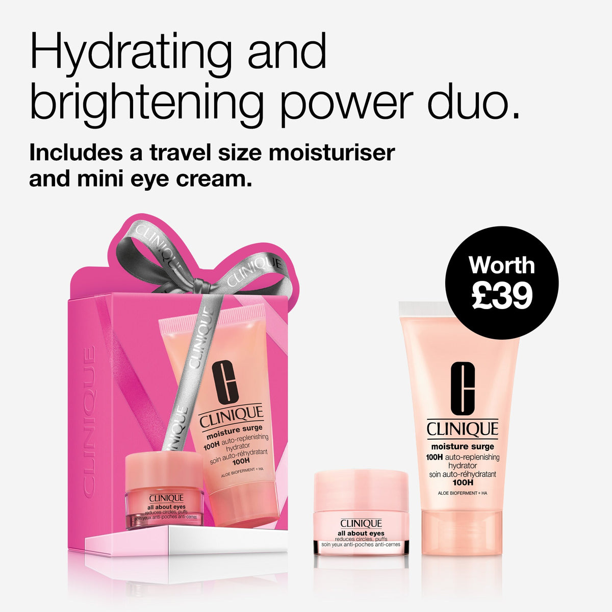 Moisture Surge™ Hydration & Eye Care Travel Gift Set