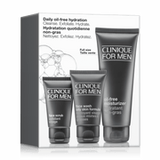 Clinique For Men™ Daily Hydration Men's Skincare Gift Set for Oily Skin, Product Shot
