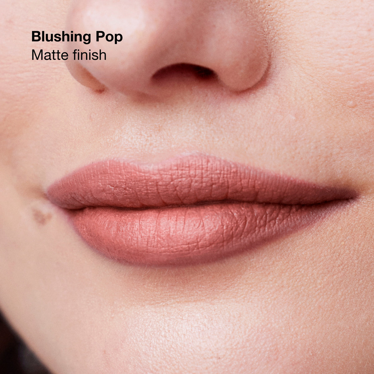 Clinique Pop™ Longwear Lipstick, 3.9 g, Blushing Pop, Model, light