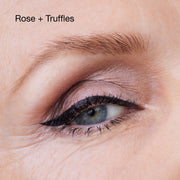 High Impact™ Shadow Play™ Shadow + Definer, 1.9 g, Rosé + Truffles, Model, light