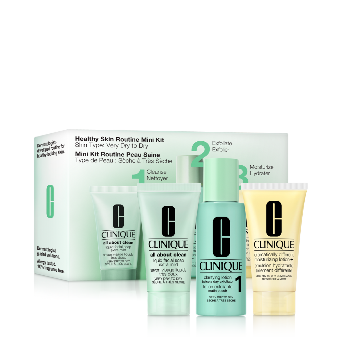 Healthy Skin Routine Skincare Gift Set: Very Dry to Dry Skin, Product Shot