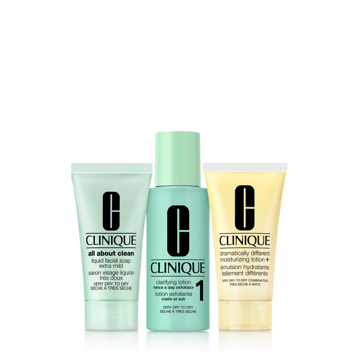 Healthy Skin Routine Skincare Gift Set: Very Dry to Dry Skin, Product Shot