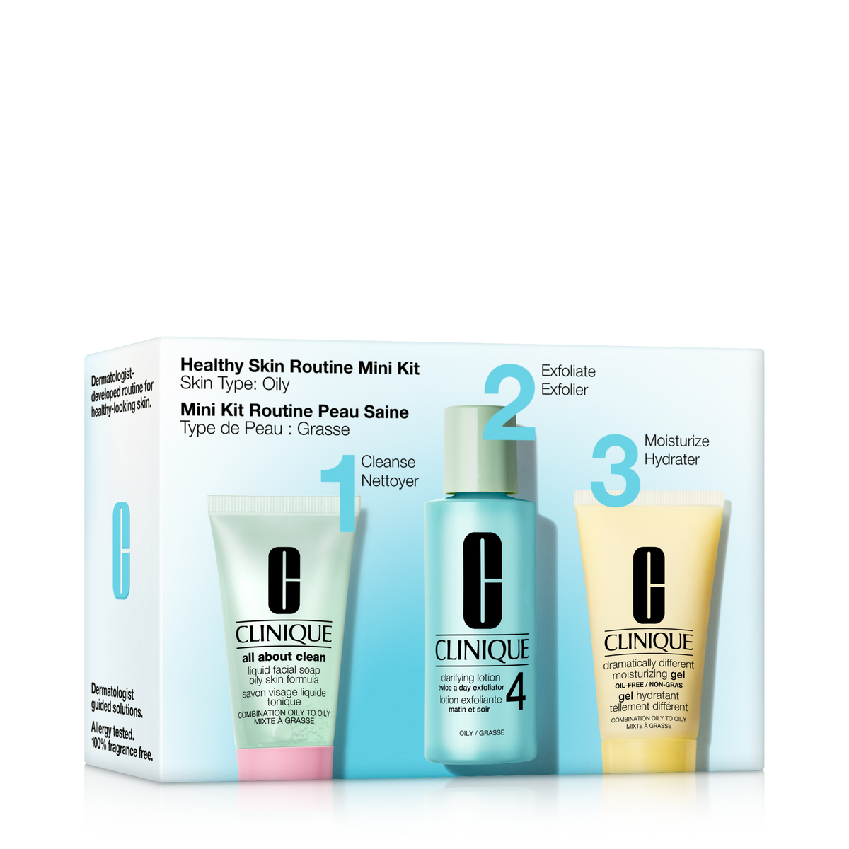 Healthy Skin Routine Skincare Gift Set: Oily Skin, Product Shot