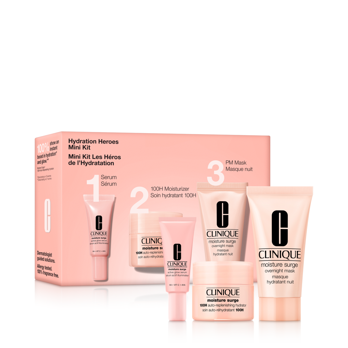 Moisture Surge™ Hydration Skincare Mini Gift Set, Product Shot