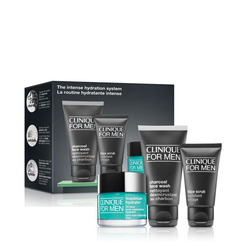 Clinique For Men™ The Intense Hydration System Skincare Set - 9 ml
