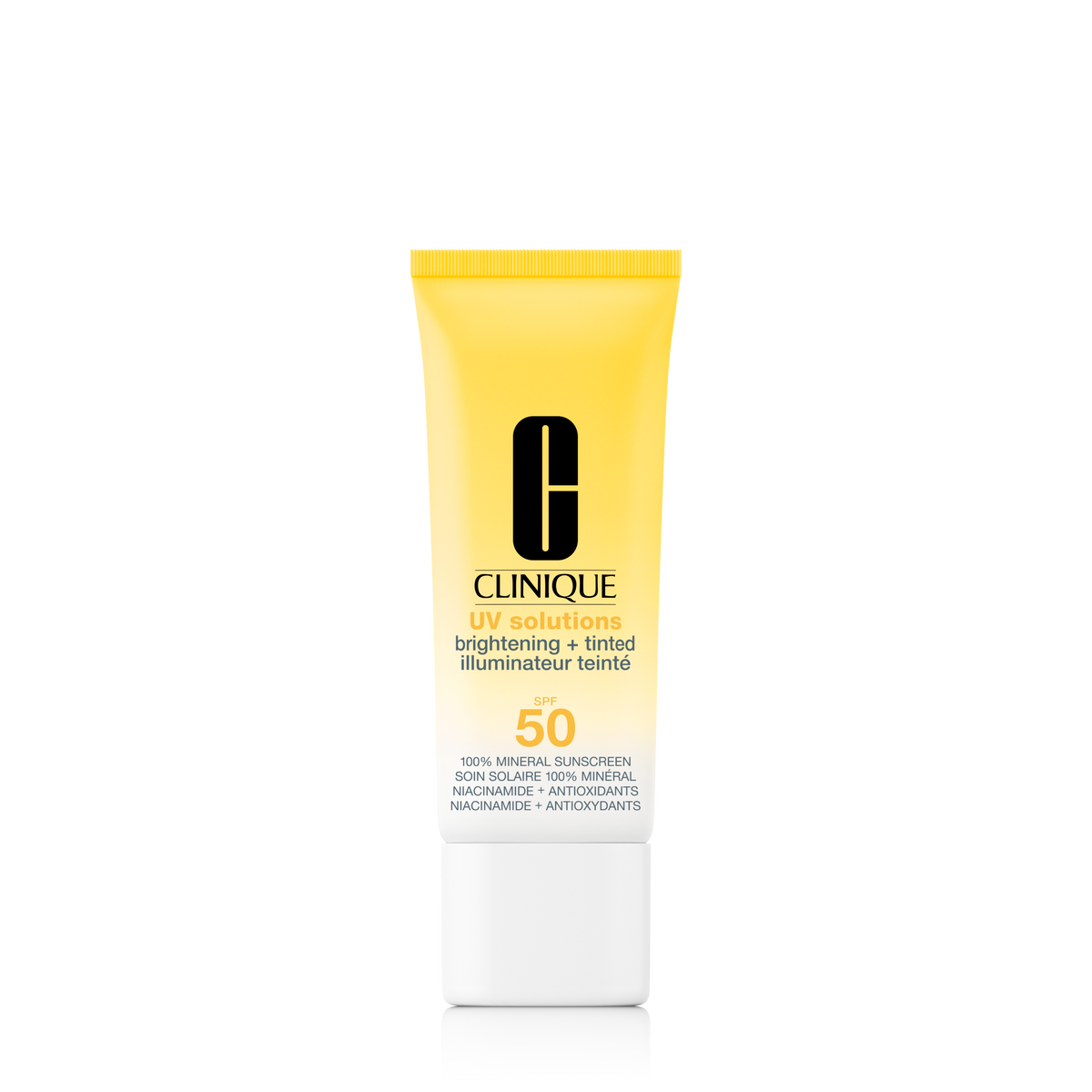 UV Solutions Brightening + Tinted Sunscreen SPF 50, 40.0 ml, Medium, Product Shot