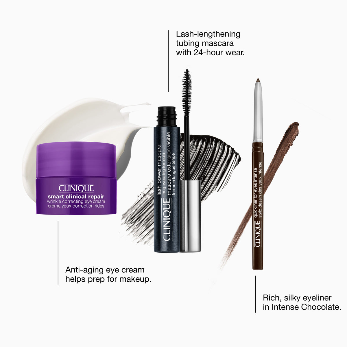 Long-Wear Lash & Liner Makeup Gift Set, Alt