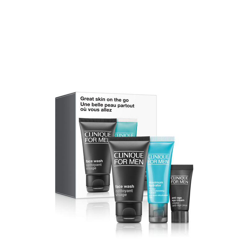 Clinique For Men™ Hydration Skincare Starter Travel Set - VGQN01