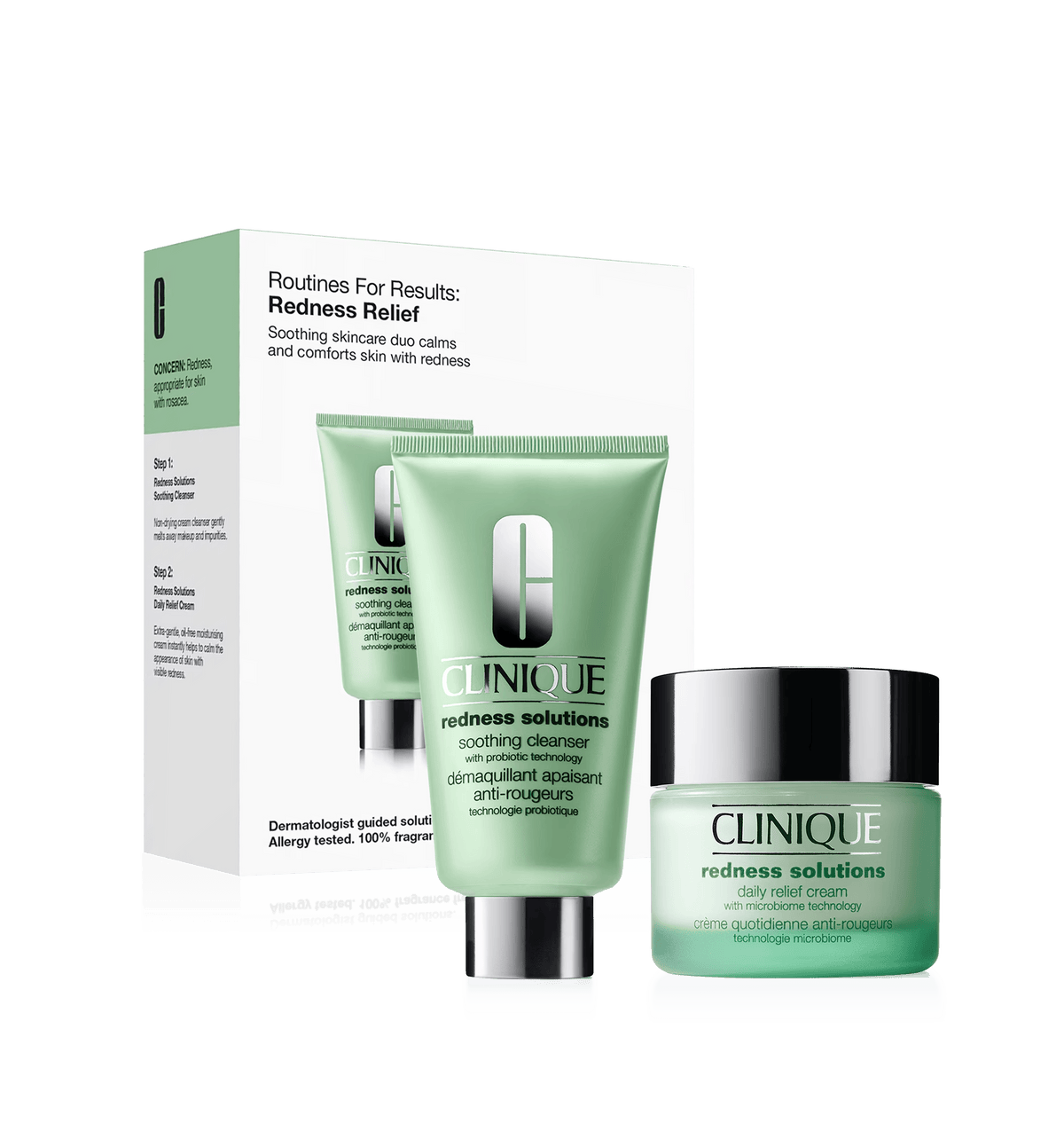 Routines For Results: Redness Relief Skincare Gift Set, Product Shot