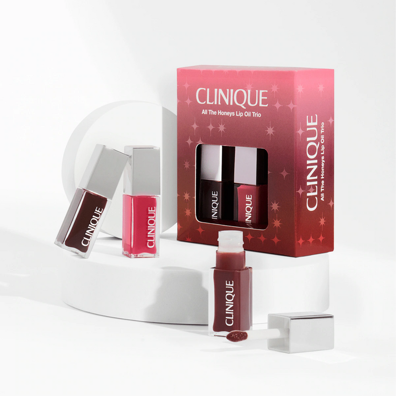 Honey Glow Lip & Cheek Oil Makeup Gift Set