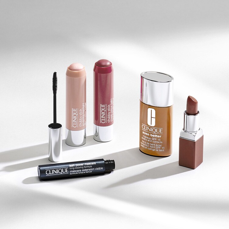 Makeup with skincare benefits.
