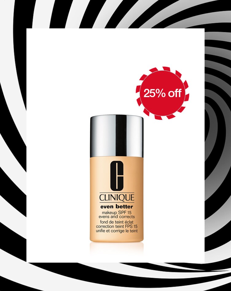 Enjoy 25% off foundation