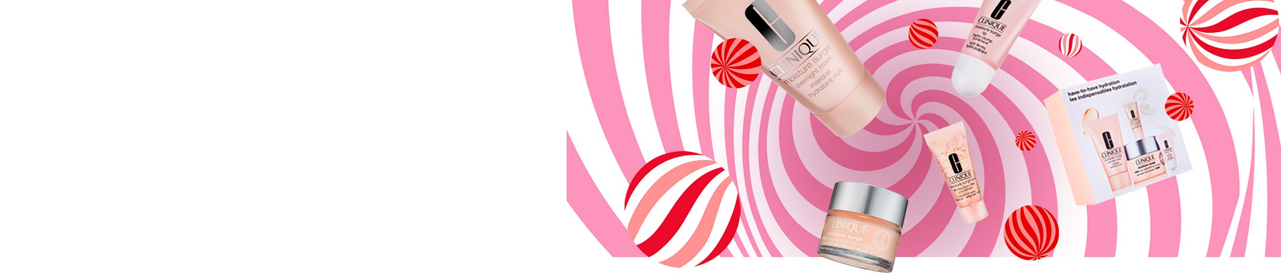 Our bestselling Moisture Surge is now available in a festive christmas set