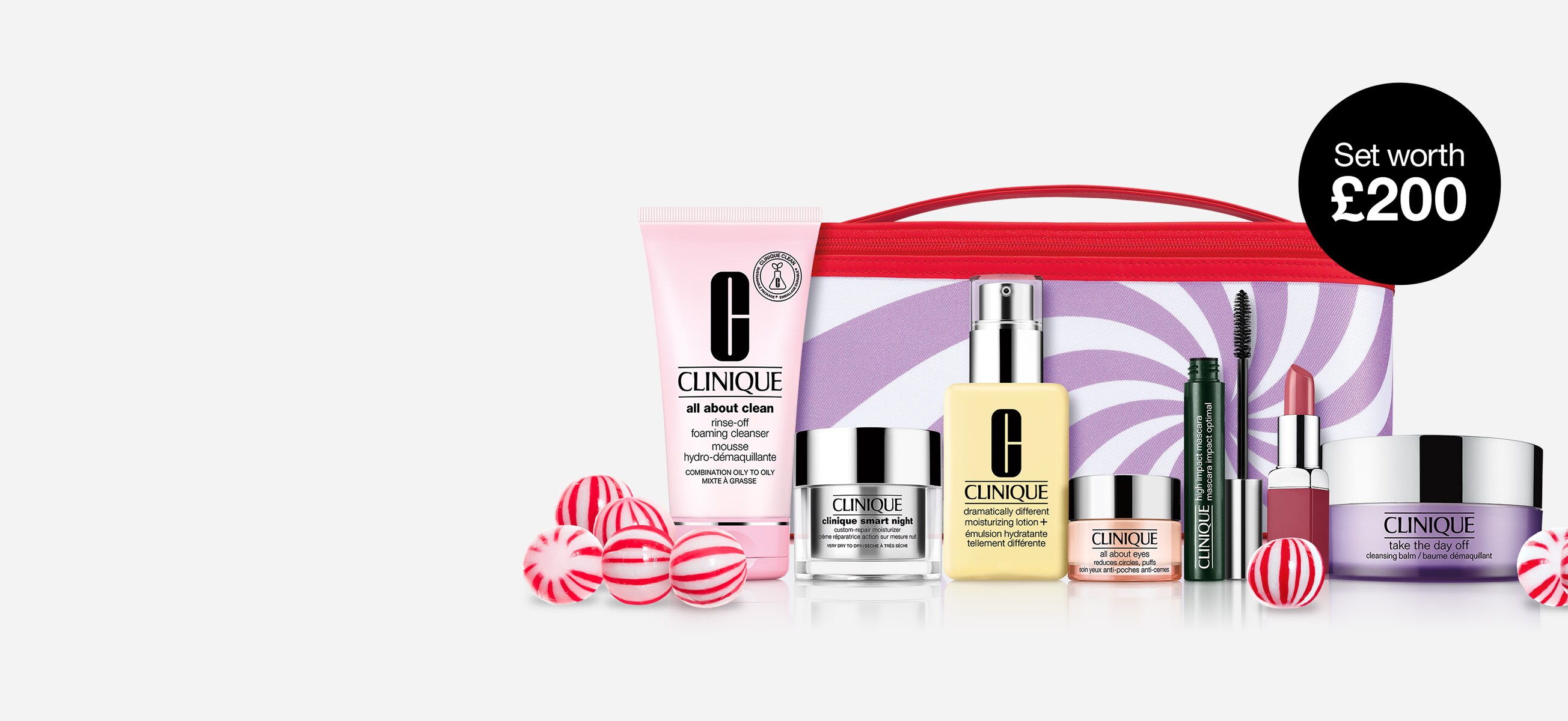 Best of Clinique gift set - yours for only £60 when you spend £40+