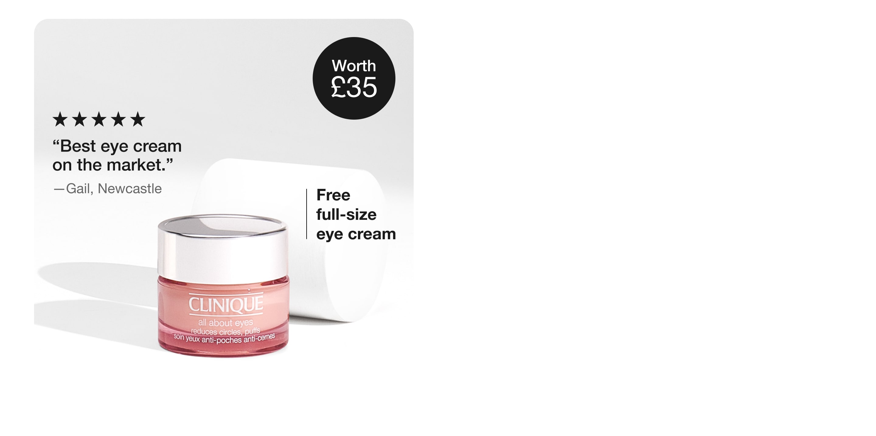 4 skincare minis on grey background