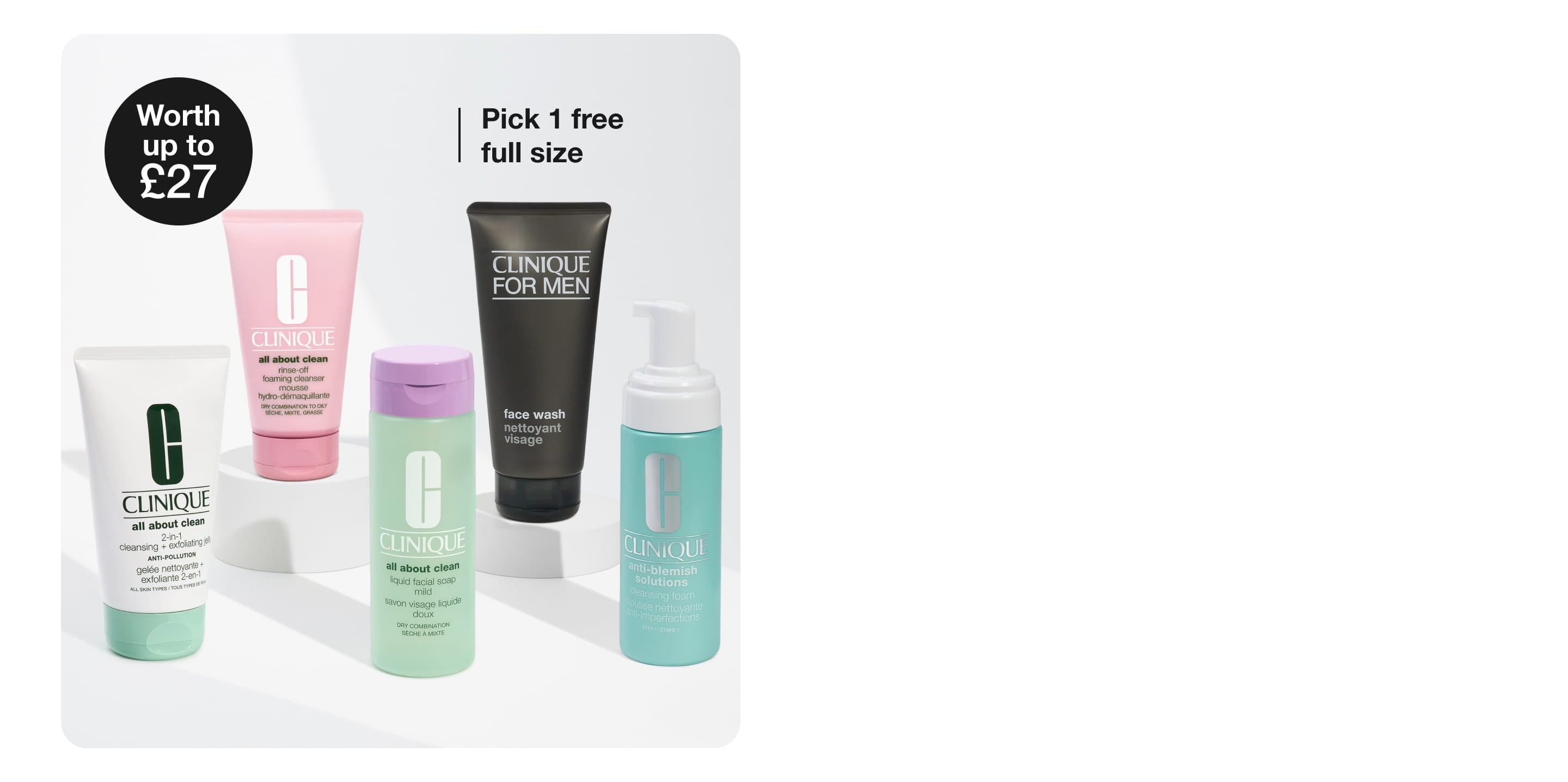 Pick your perfect cleanse. Free.