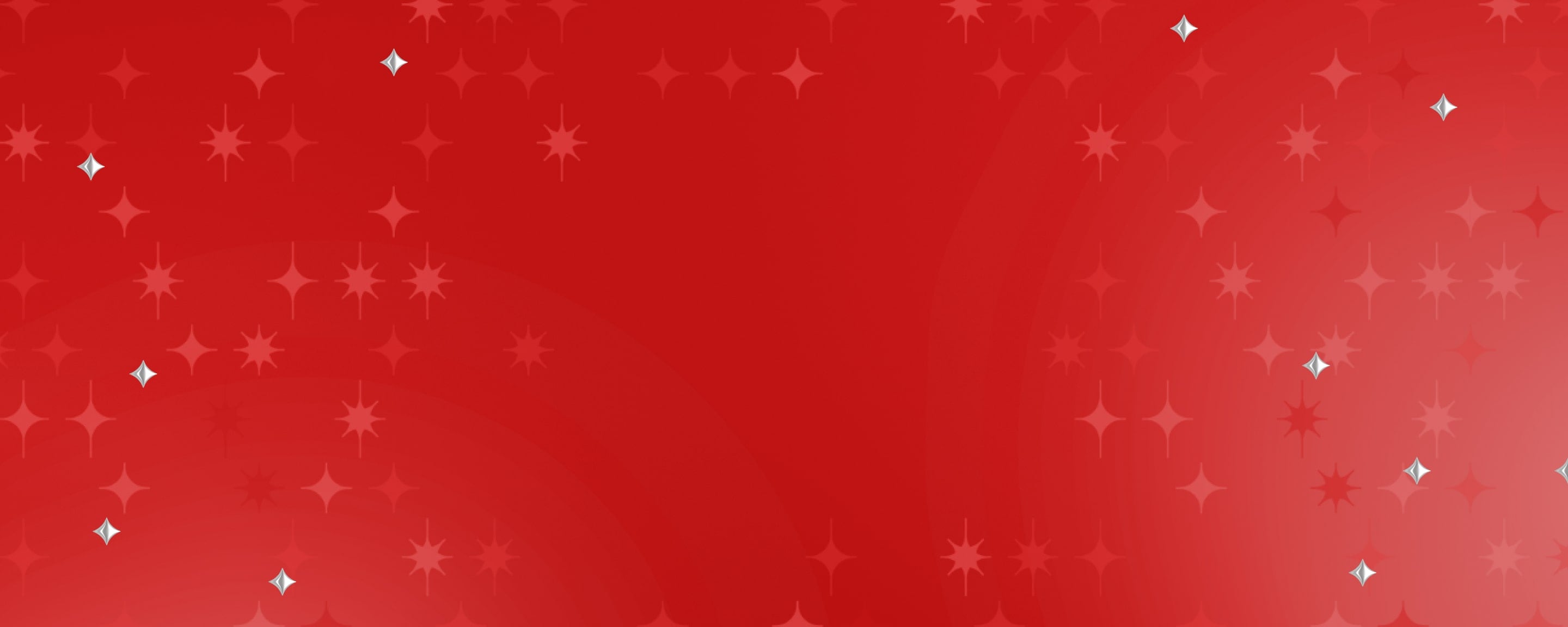 Purple background banners filled with stars and balloons