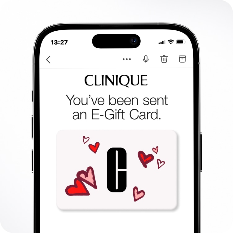 E gift notification on a phone