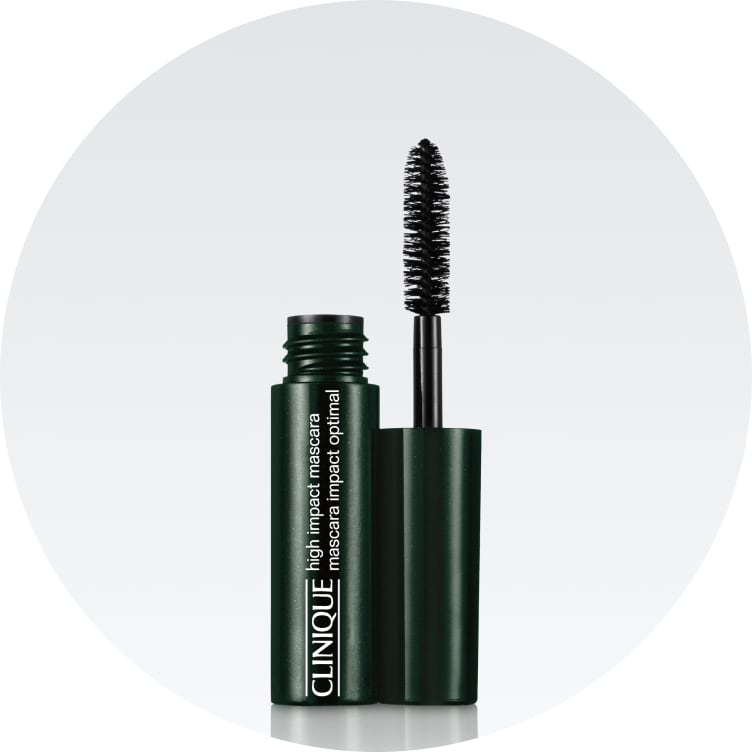 High Impact Mascara mini on a soft grey background