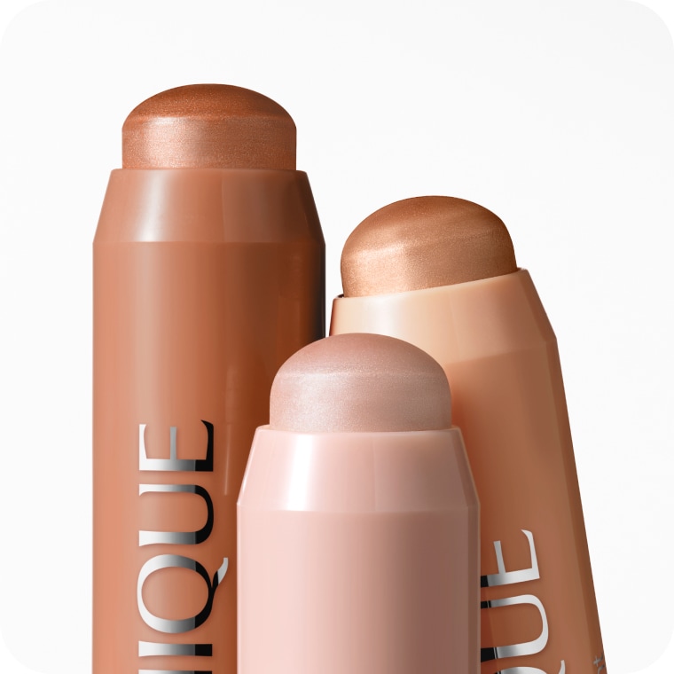 three chubby stick highlighters