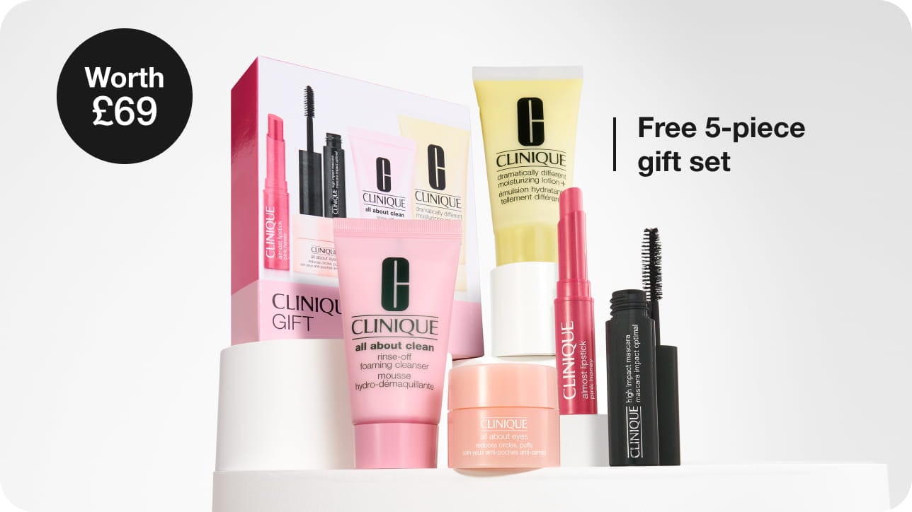Spend £50 and choose a free full-size cleanser, tailored to your skin type.