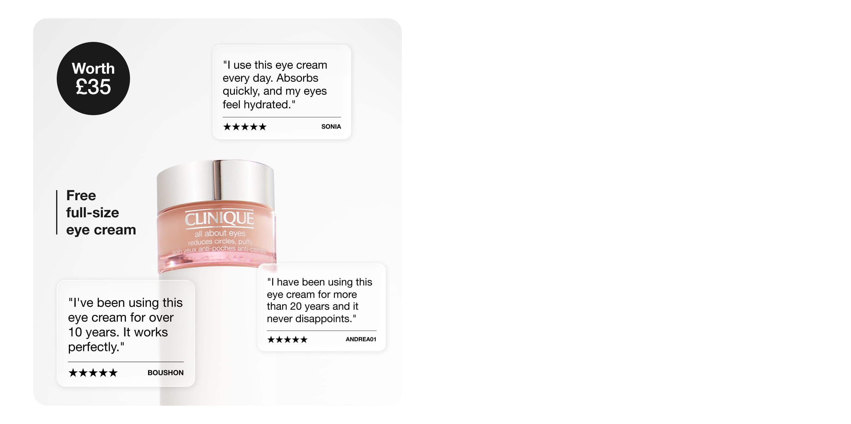 Spend £65 and choose your perfect finish, on us, worth up to £33. 