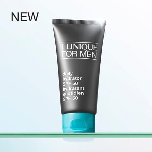 new clinique for men daily hydrator spf 50