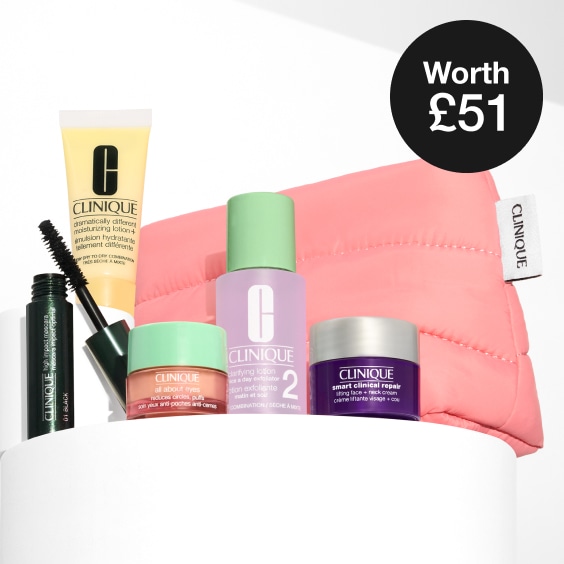 Receive your 6-piece gift when you spend £55+.